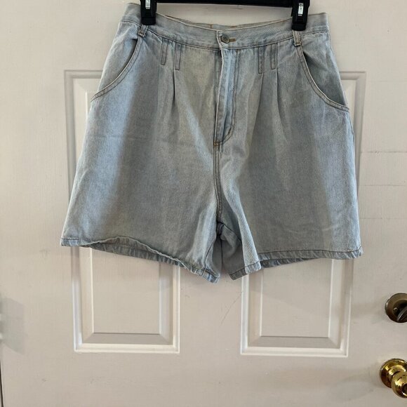 Y2K PS Gitano 90's Vintage High-Rise Mom Jean Shorts Sz 18 - Picture 3 of 9